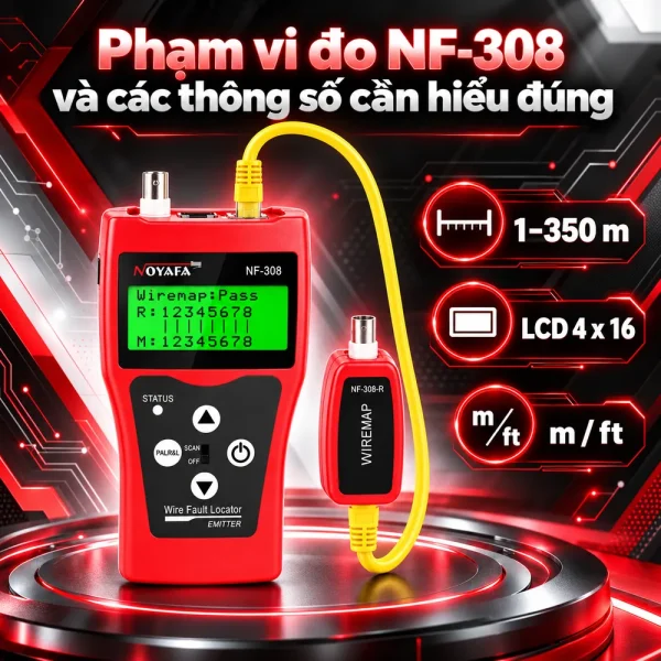 Máy test mạng Noyafa NF308