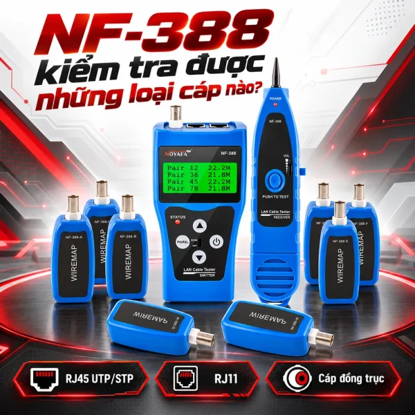 Máy test mạng Noyafa NF388