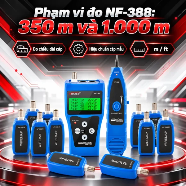 Máy test mạng Noyafa NF388