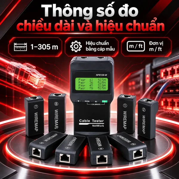 Máy test mạng Noyafa NF8108