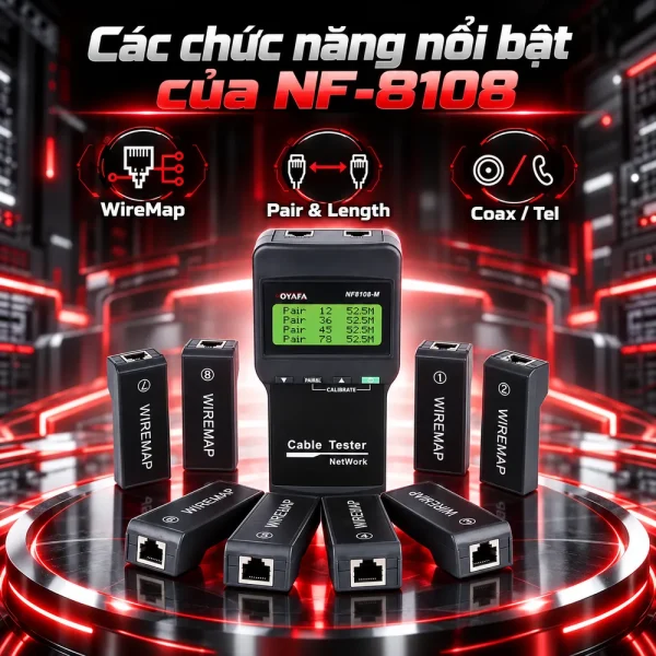 Máy test mạng Noyafa NF8108