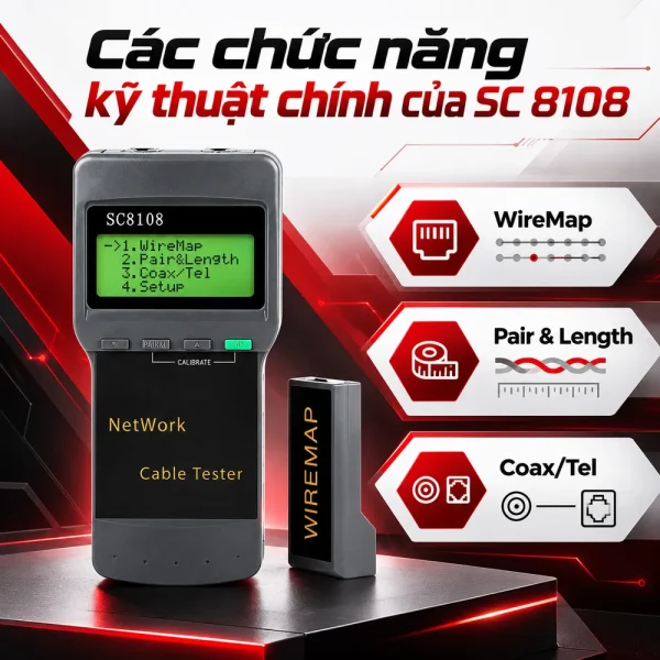 Máy test Mạng SC 8108 Chính hãng giá tốt