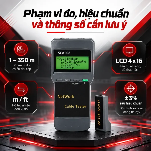Máy test Mạng SC 8108 Chính hãng giá tốt