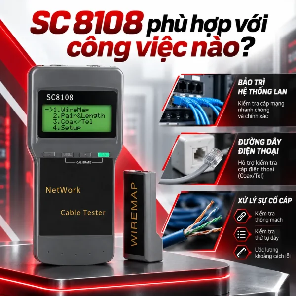 Máy test Mạng SC 8108 Chính hãng giá tốt