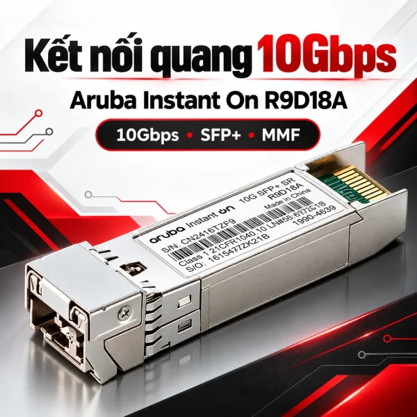 Module Aruba Instant On R9D18A 10G SFP+ LC SR 300m MMF