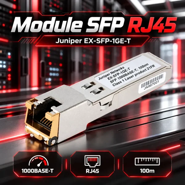 Module quang Juniper 1000Base-T EX-SFP-1GE-T