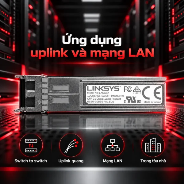 Module quang Linksys LACGSX SFP Multimode