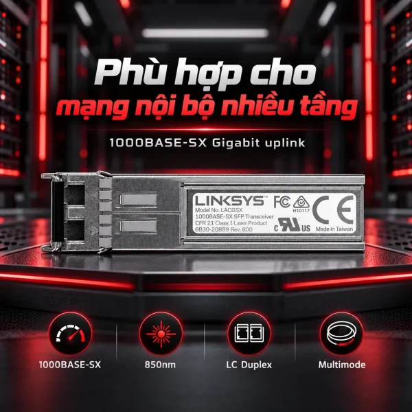 Module quang Linksys LACGSX SFP Multimode