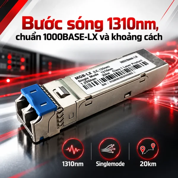 Module quang PLANET 1000Base-SX SFP Transceiver MGB-LX