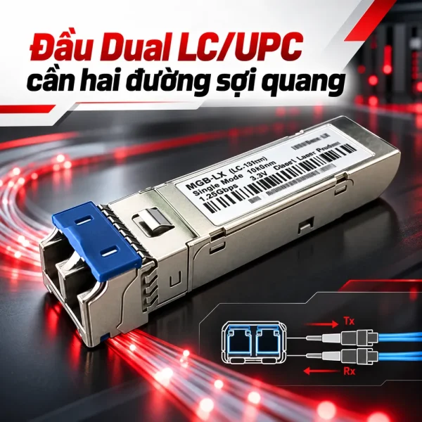 Module quang PLANET 1000Base-SX SFP Transceiver MGB-LX
