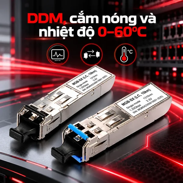 Module quang PLANET 1000Base-SX SFP Transceiver MGB-SX