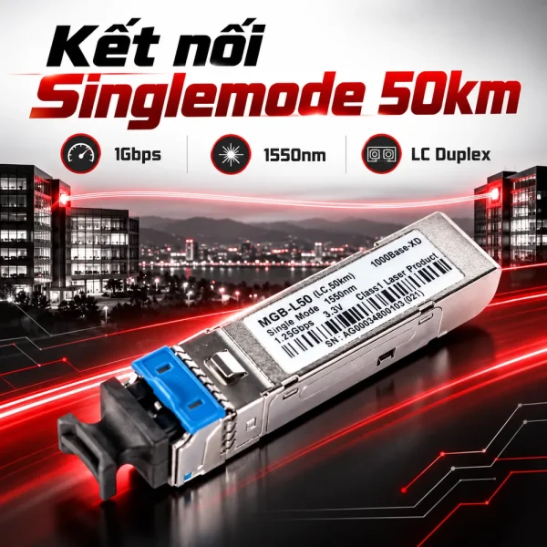 Module quang PLANET 1000Mbps Gigabit Ethernet SFP MGB-L50