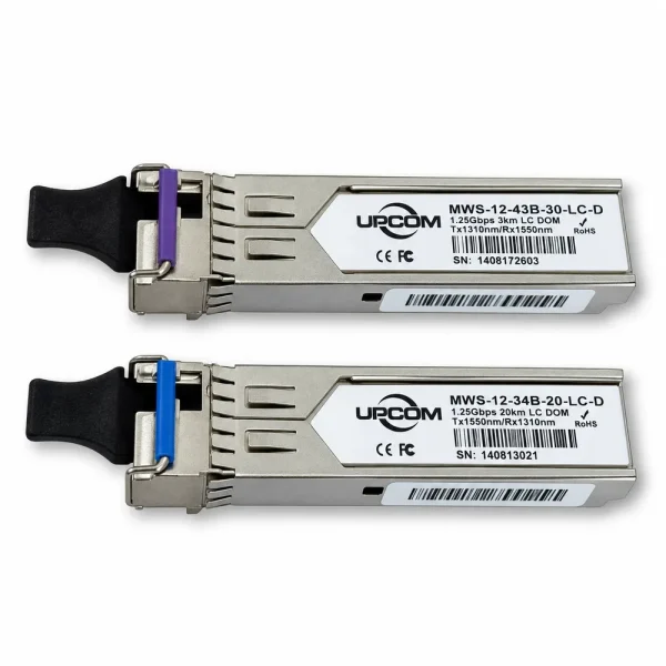 Module quang SFP 1.25Gb/s 20Km UPCOM MWS-12-43B-20