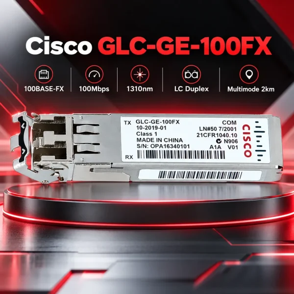 Module quang SFP Cisco GLC-GE-100FX