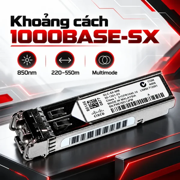 Module quang SFP Cisco GLC-SX-MM
