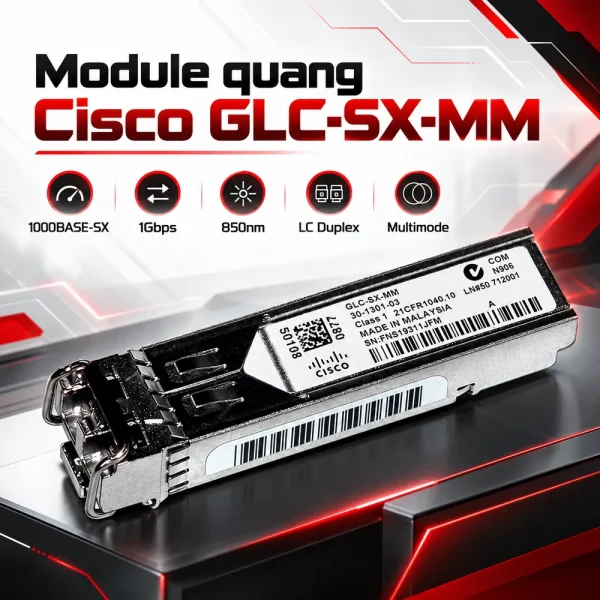 Module quang SFP Cisco GLC-SX-MM