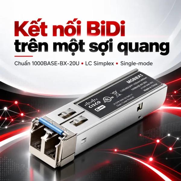 Module quang SFP Cisco MGBBX1 1000BASE-BX