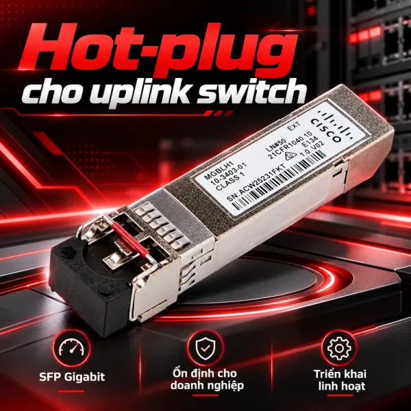 Module quang SFP Cisco MGBLH1 1000BASE-LH