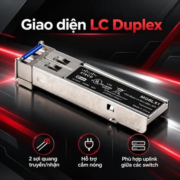 Module quang SFP Cisco MGBLX1 1000BASE-LX