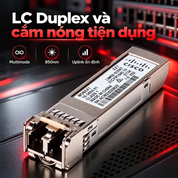 Module quang SFP Cisco MGBSX1 1000BASE-SX