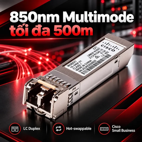 Module quang SFP Cisco MGBSX1 1000BASE-SX