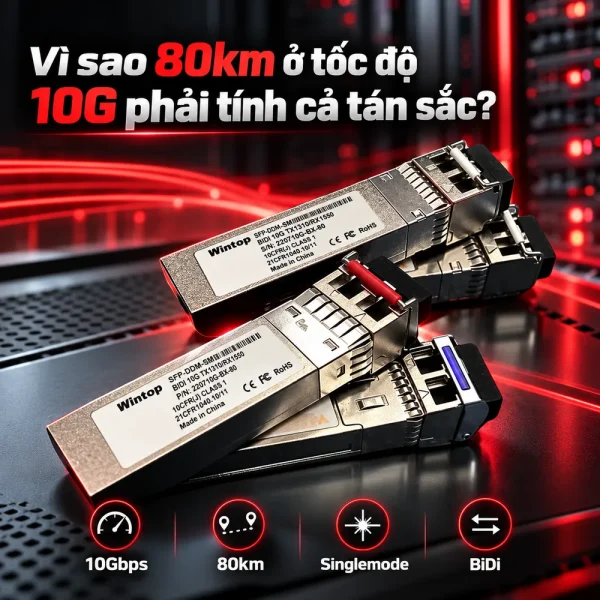 Module quang SFP Wintop SFP-DDM-SM 10Gb