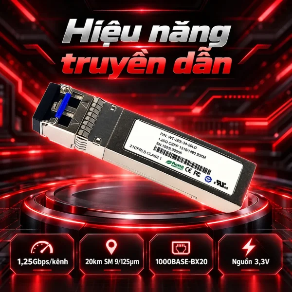 Module quang SFP Wintop WT-CSFP-135/53