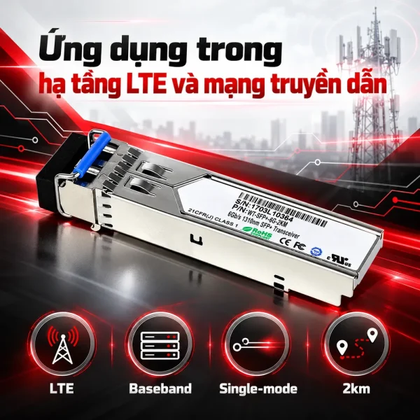 Module quang SFP+ WINTOP WT-SFP+-6G-2KM