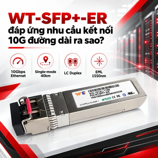 Module quang SFP+ WINTOP WT-SFP+-ER