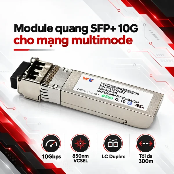 Module quang SFP+ WINTOP WT-SFP+-SR