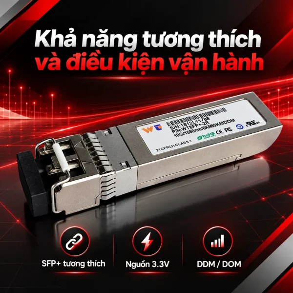 Module quang SFP+ WINTOP WT-SFP+-ZR