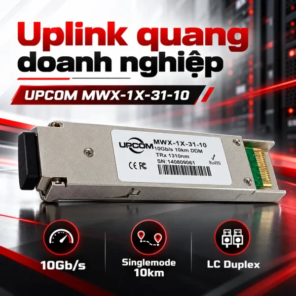 Module quang XFP 10Gb/s 10Km UPCOM MWX-1X-31-10 1310nm
