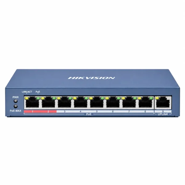Switch POE 9 Cổng HIKVISION DS-3E0109P-E(B)